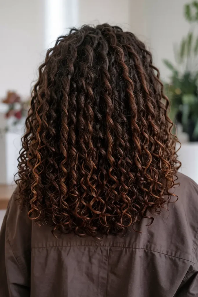 8. Flat Twist Half Up Style