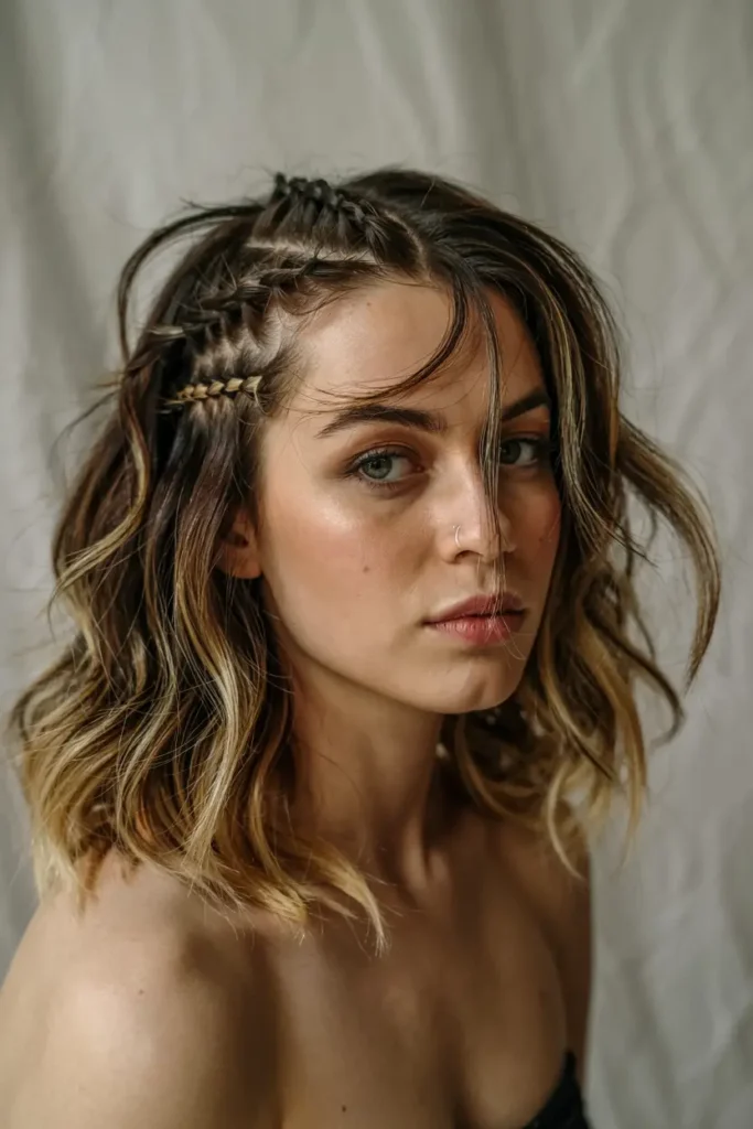 9. Braided Wolf Mullet Accent 1