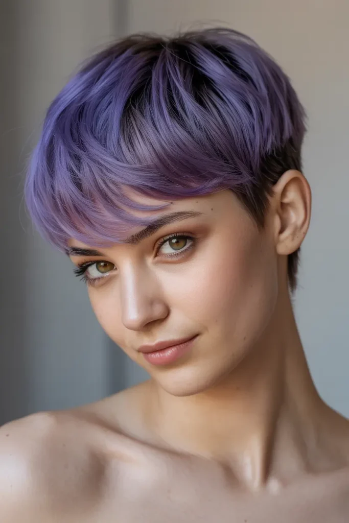 9. Purple Ombre Pixie 1