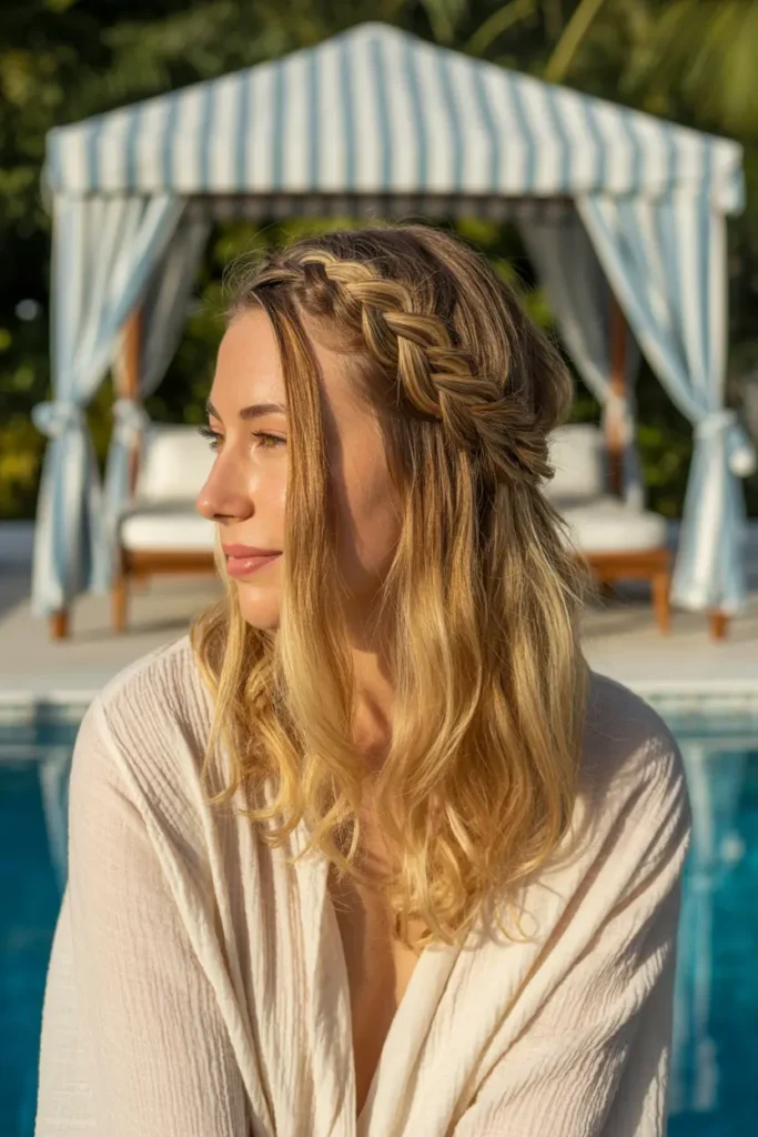 9. Waterfall Braid Style