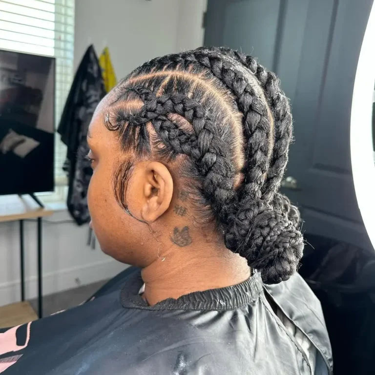 Messy Braided hairstyles