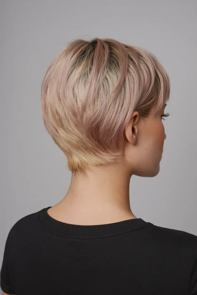 1. Textured Short Mullet
