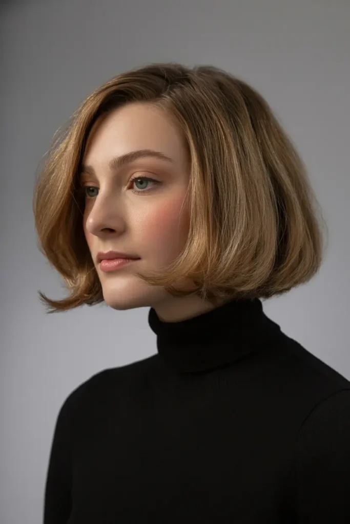 1. Voluminous Italian Bob