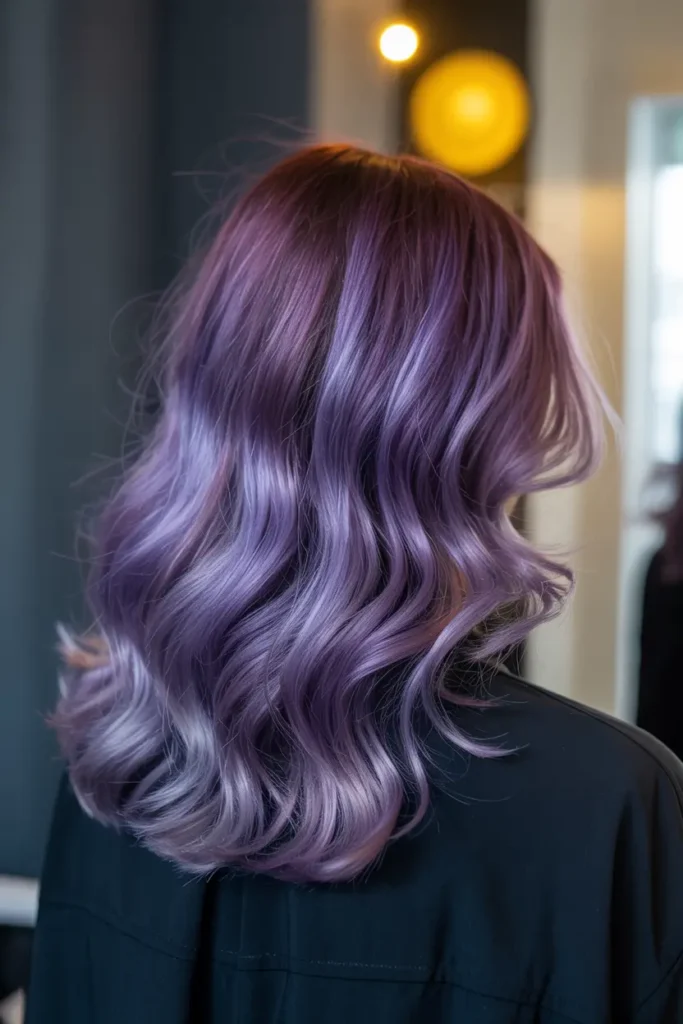 14. Smoky Violet Hair