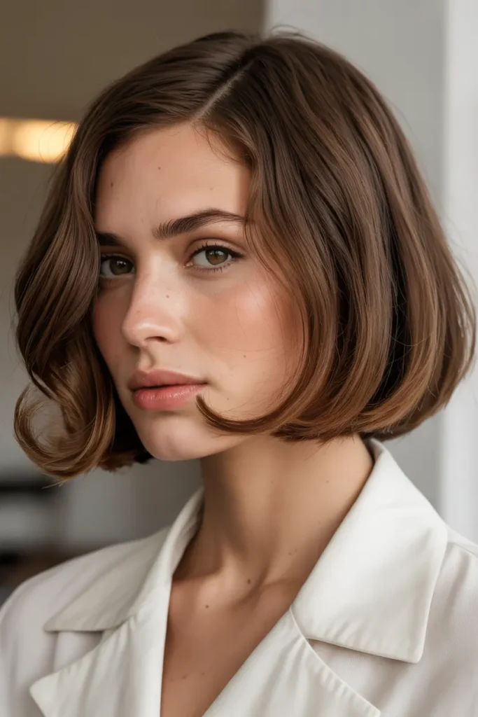 14. Soft Flip Italian Bob