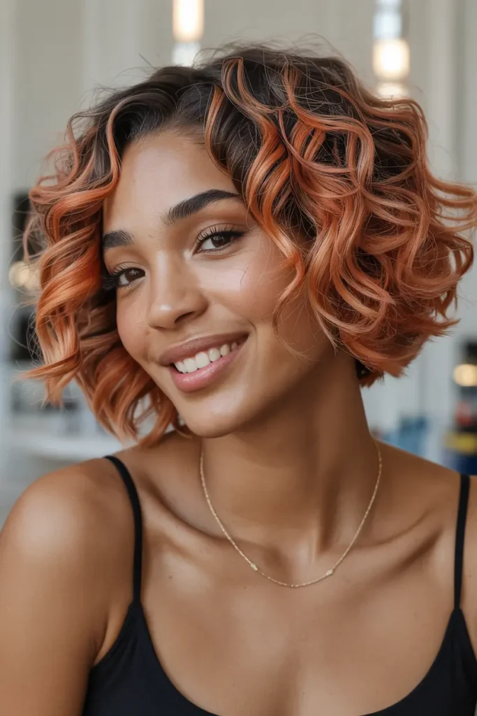 16. Bob with Color Pop