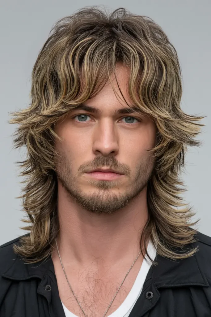 17. Long Shag Mullet