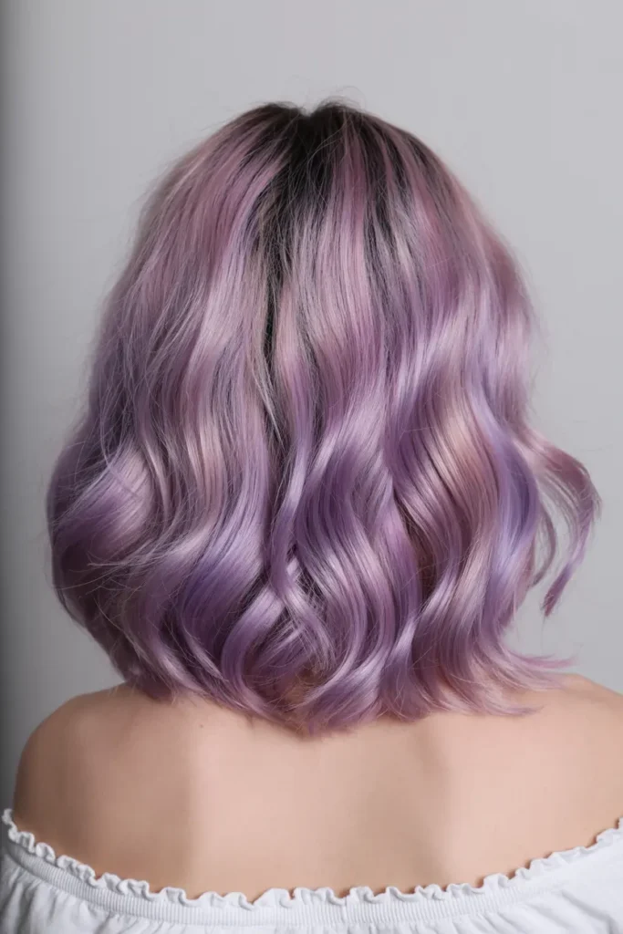 17. Violet with Silver Streaks