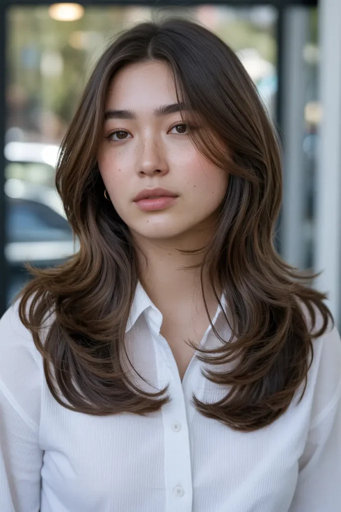 18. Korean V Cut Layers