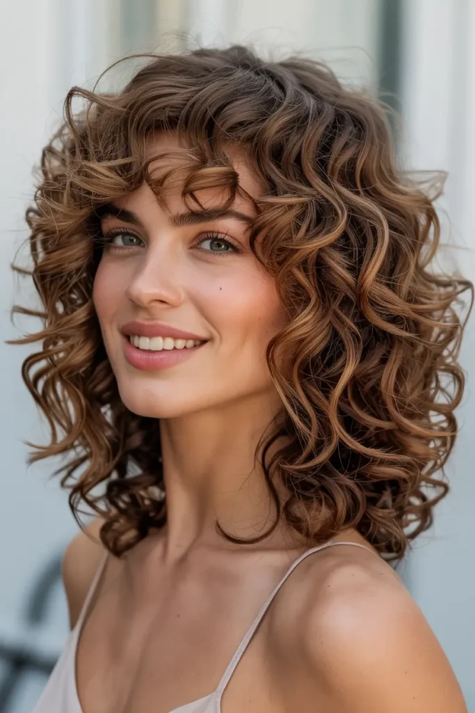 19. Voluminous Curly Blowout