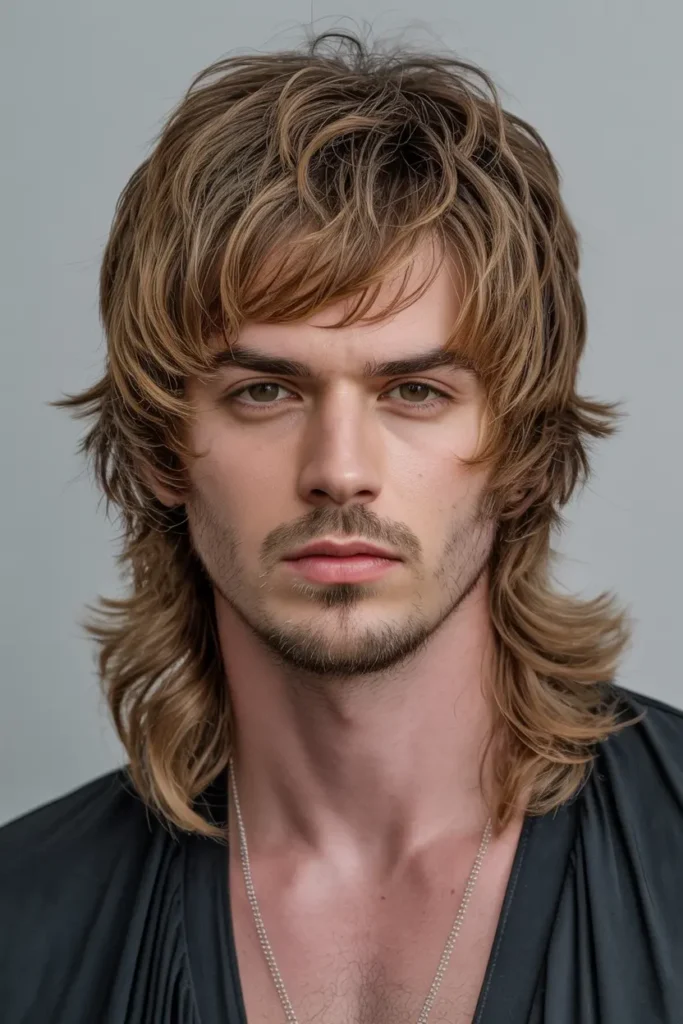 20. Retro Shag Mullet