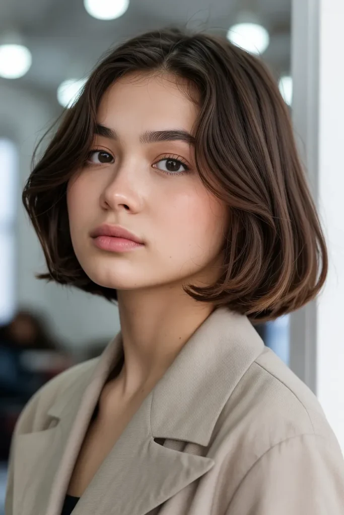 27. Korean Rounded Edge Bob