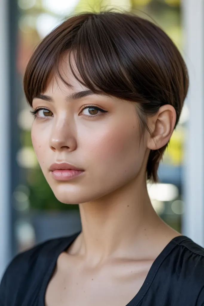 28. Korean Slim Sides Haircut