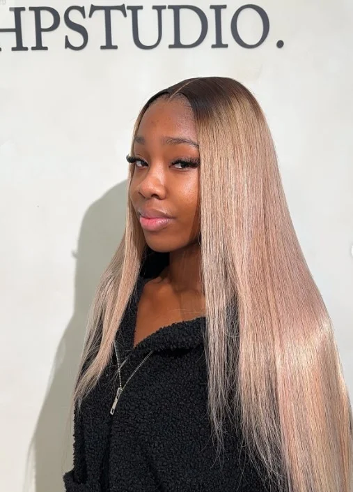 Dark Roots Ash Blonde