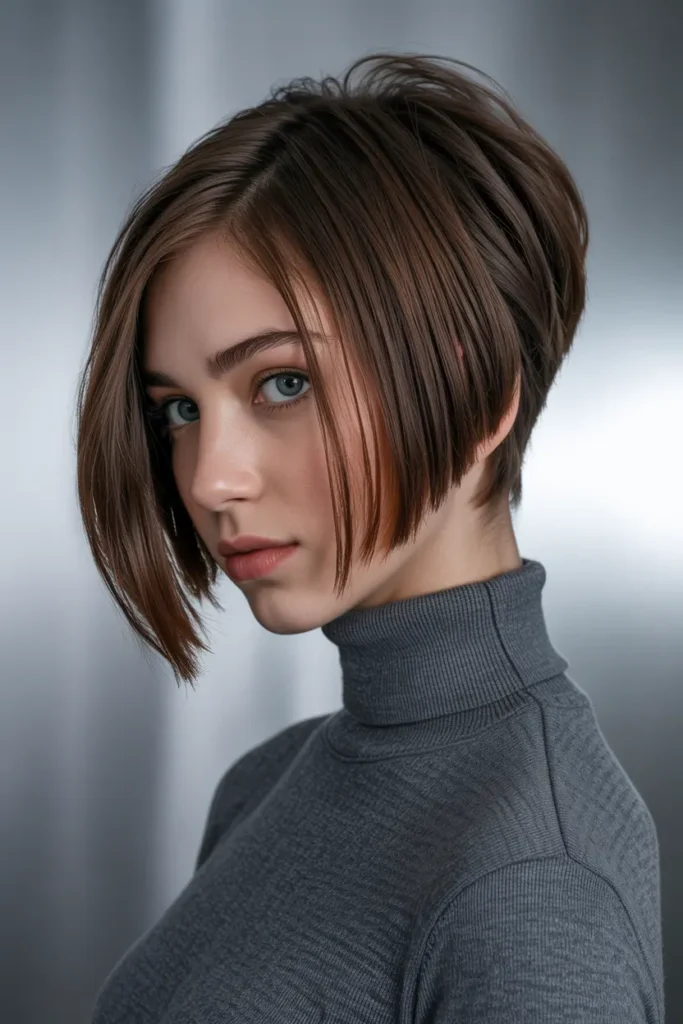 5. Asymmetrical Stacked Bob