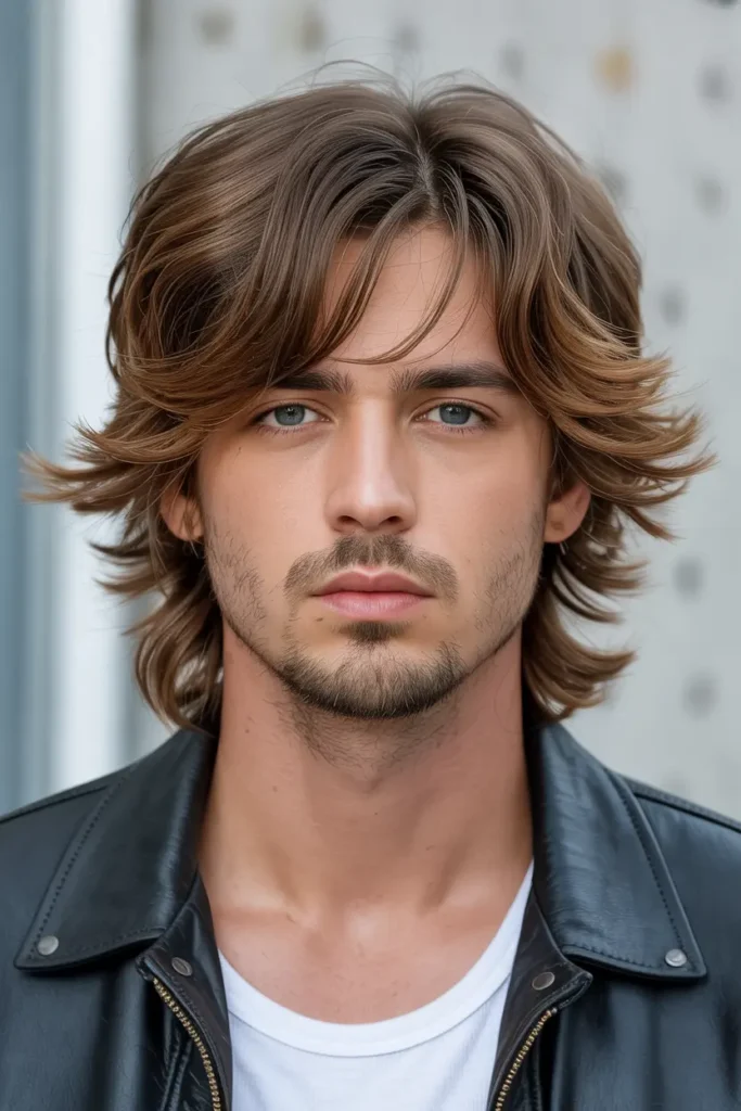 5. Medium Shag Mullet