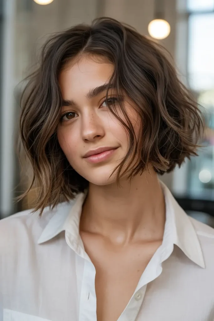 6. Choppy Layered Bob