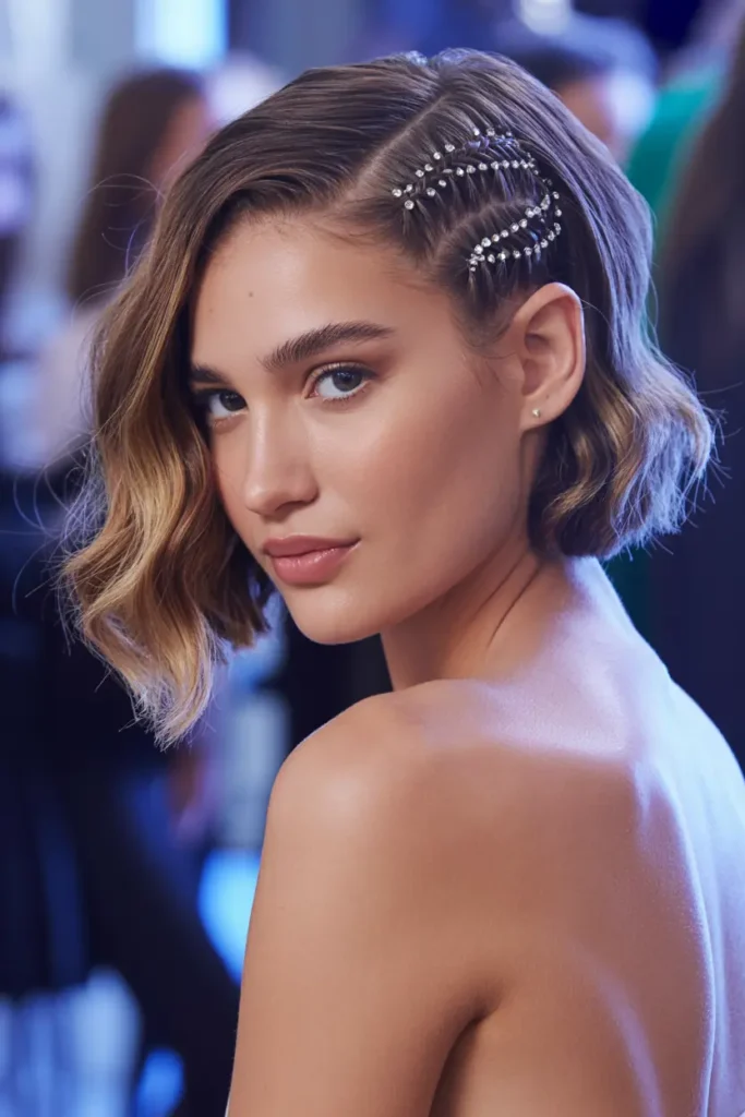 7. Braided Bob Accent