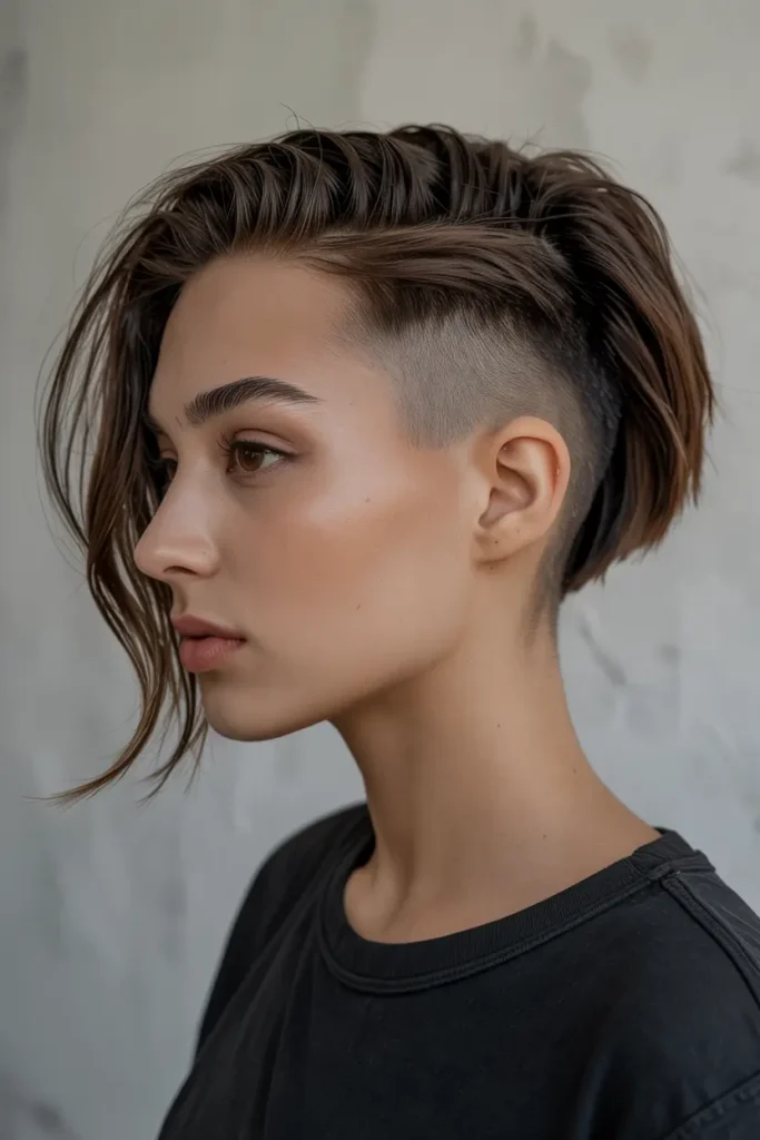 8. Undercut Short Mullet