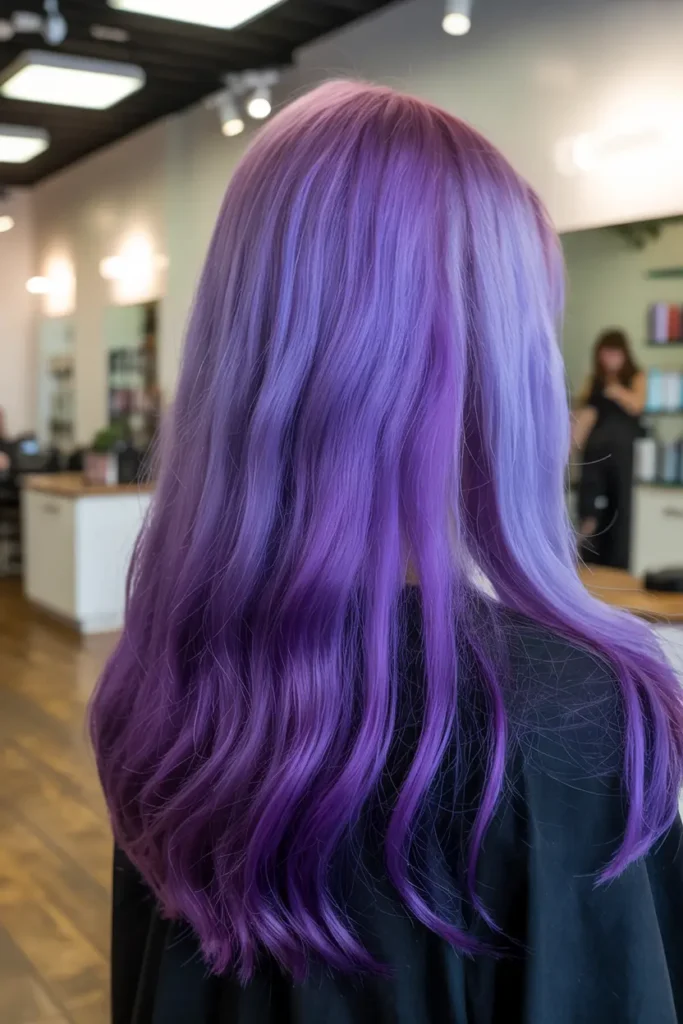 9. Cool Violet Tone