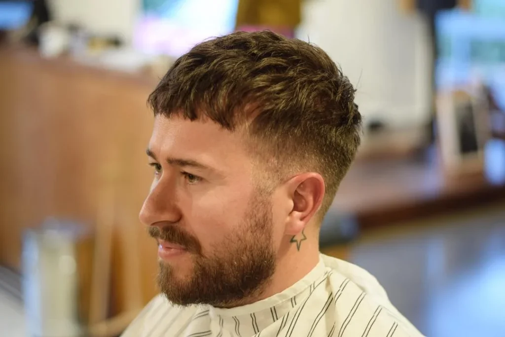 Textured Crop with Full Beard