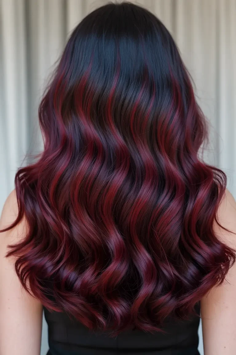 20 Stunning Black Cherry Hair Color Ideas for a Bold New Look