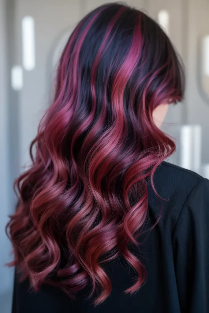 17. Black Cherry Unicorn Shade