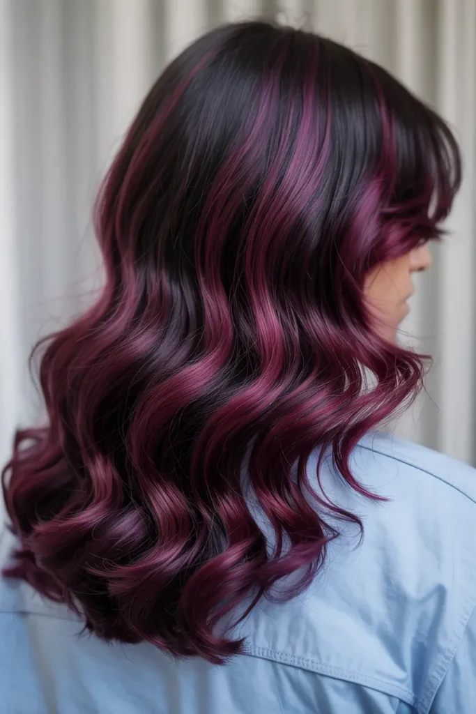 5. Black Cherry with Violet Tint
