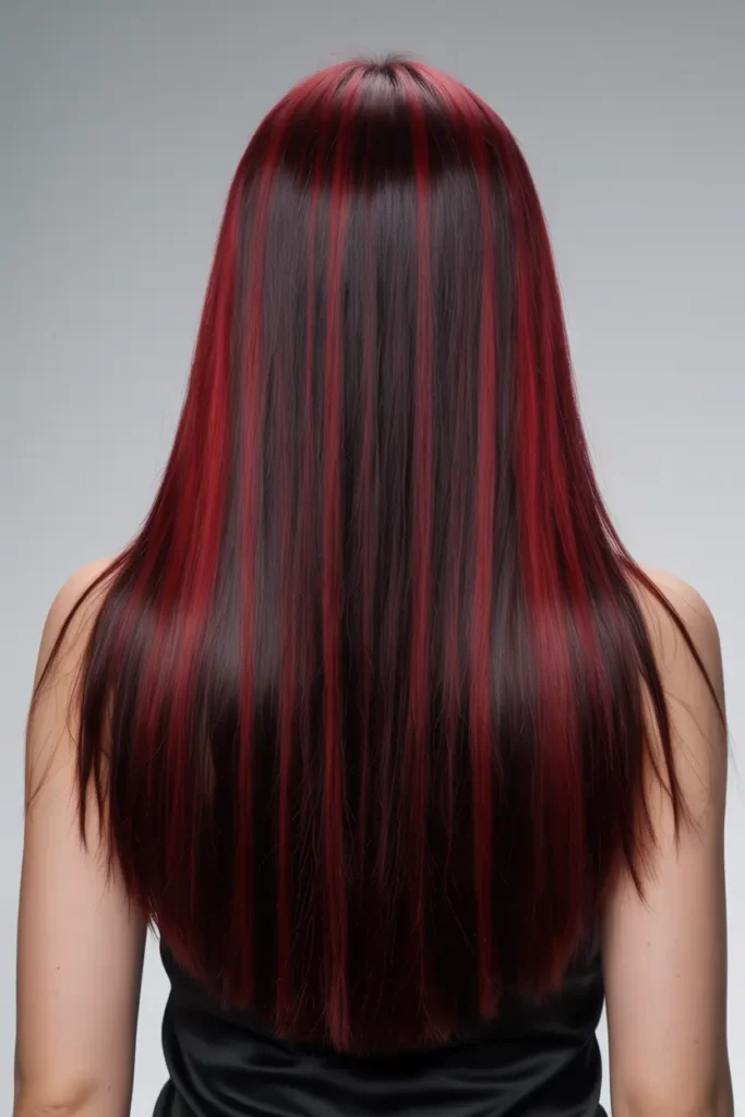 6. Rich Black Cherry Glow