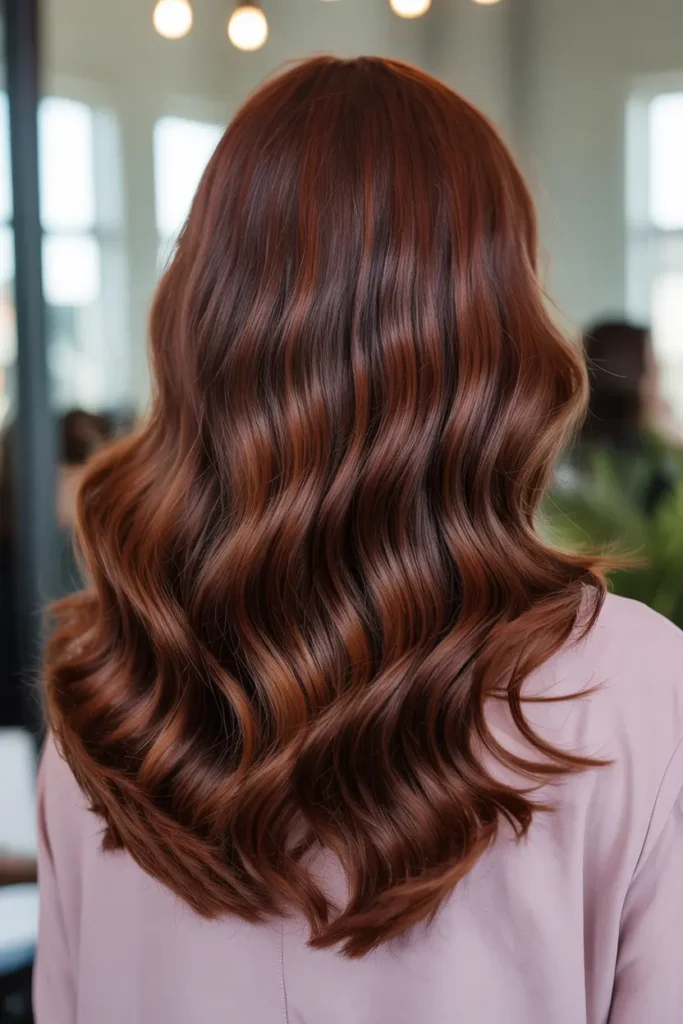 7. Cherry Brown with Mahogany Tones