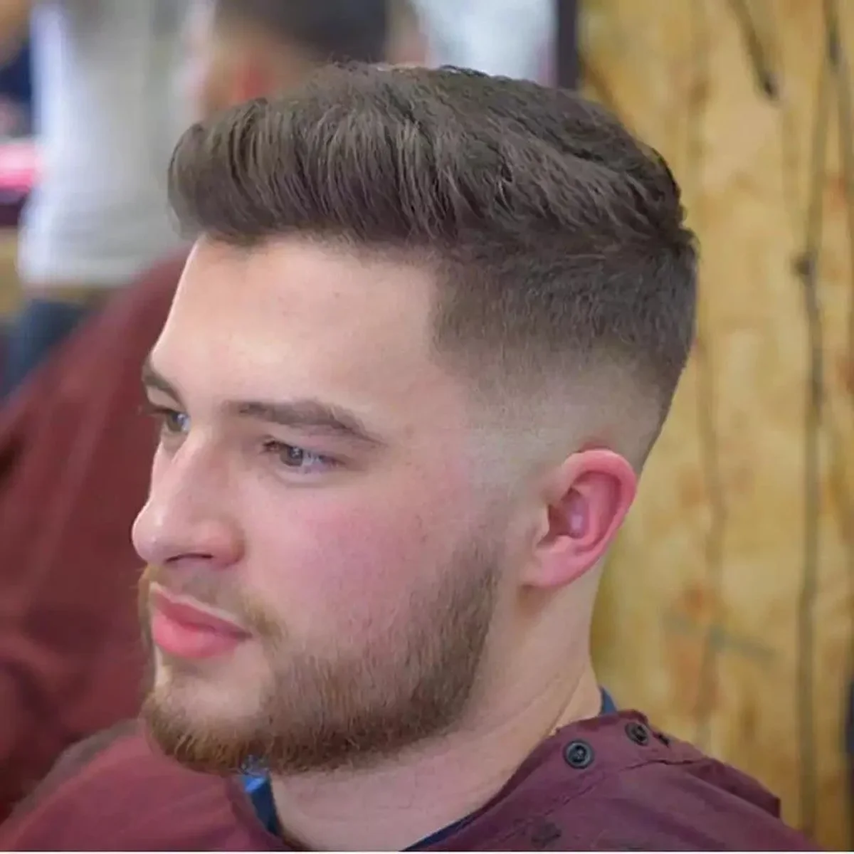 20 Short hair with beard for curly haircuts