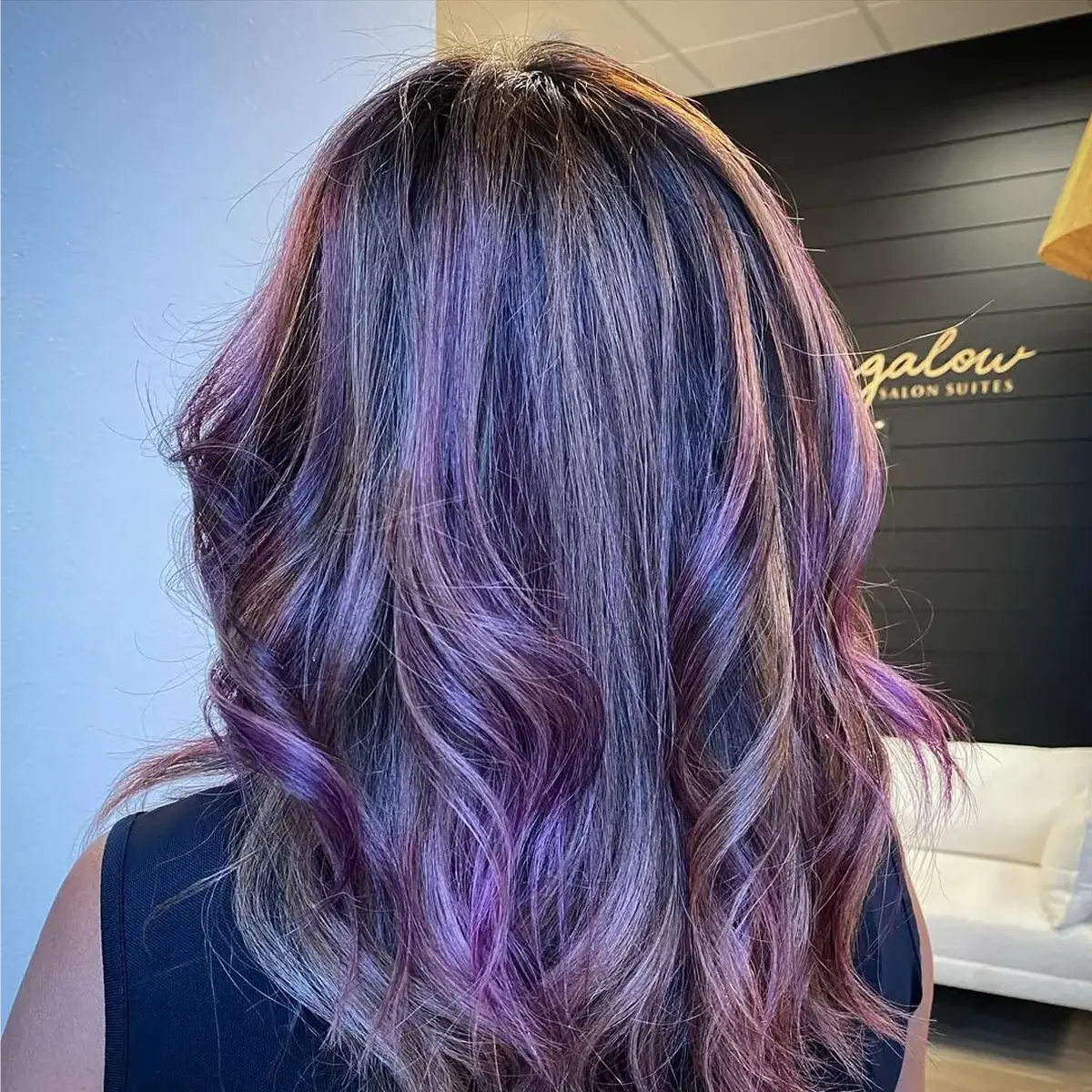 20 Trendy Ways to Rock Purple Highlights Brown Hair in 2026 1 Purple Highlights Brown Hair